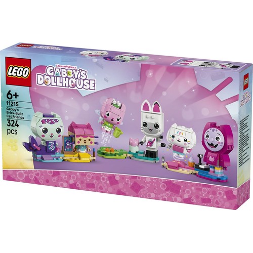 Koci domek Gabi Koci przyjaciele Gabi z klocków 11215 LEGO 1 sztuka