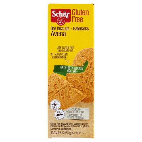 Avena Herbatniki owsiane bez glutenu Schär 130 g