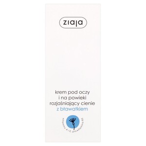 Krem pod oczy i na powieki z bławatkiem ZIAJA 15 ml