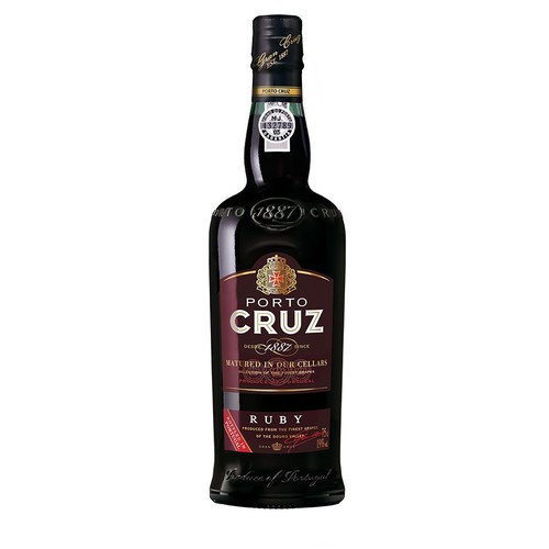Wino wzmacniane czerwone słodkie Ruby alk. 19,0% obj.  Porto Cruz 750 ml