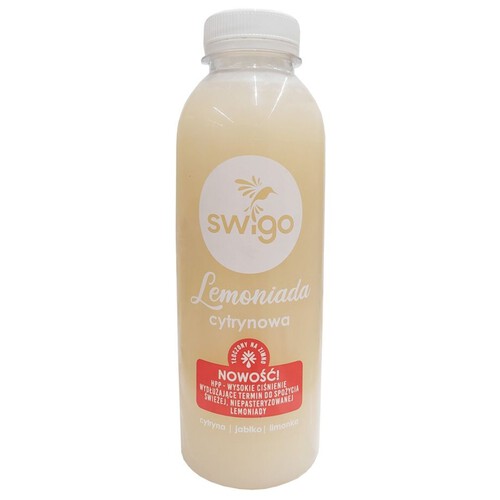 Lemoniada cytrynowa Swigo 500 ml