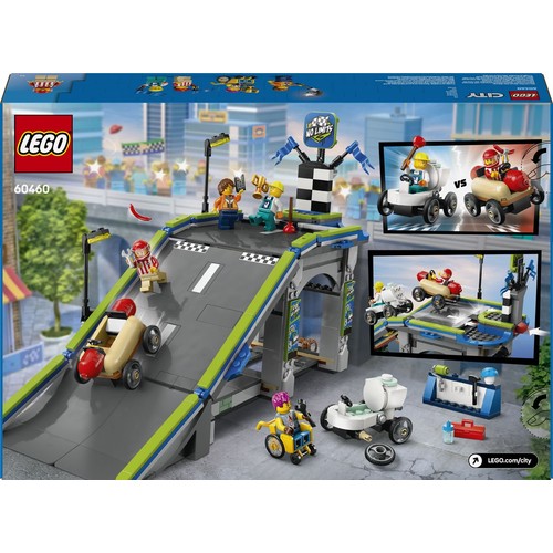 City Bez granic: tor z rampami dla wyścigówek 60460 LEGO 1 sztuka