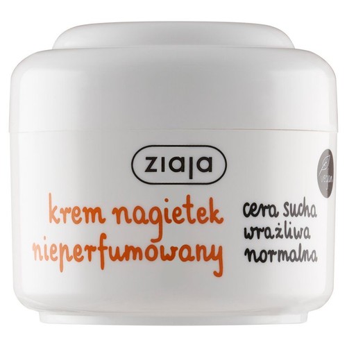 Krem nagietkowy nieperfumowany z witaminą E  Ziaja 50 ml