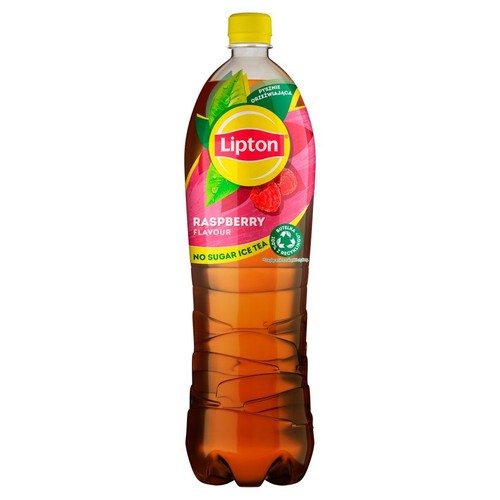 Niegazowany napój owocowo-herbaciany ZERO o smaku malinowym Lipton 1,5 l
