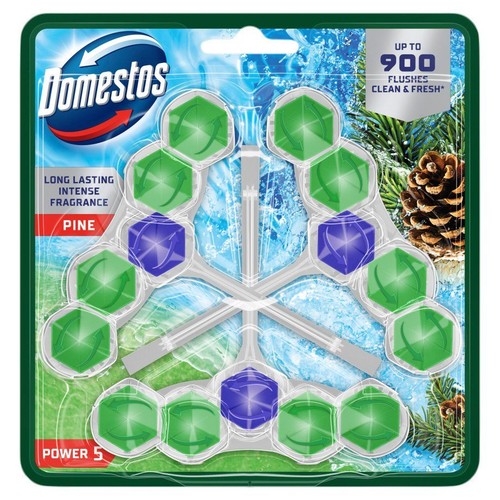 Zawieszka do WC Power 5 Pine Domestos 3 x 50 g