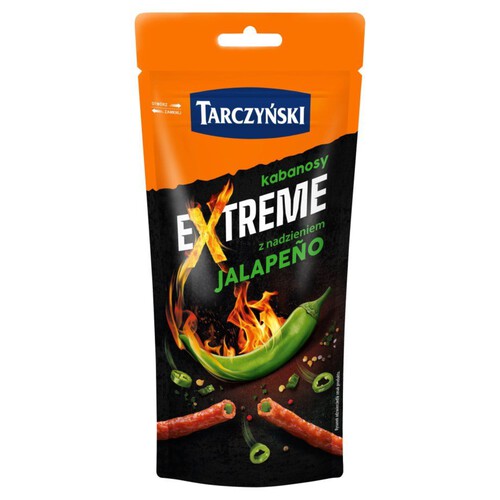 Kabanosy Extreme z nadzieniem Jalapeno Tarczyński 95 g