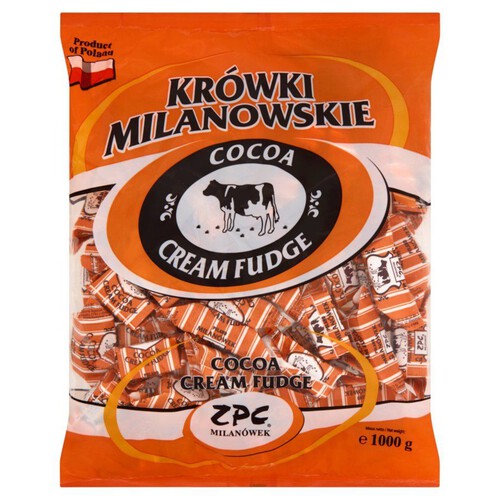 Krówki Milanowskie kakaowe ZPC Milanówek 1 kg