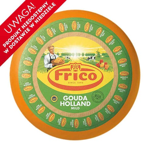 Ser Gouda Holenderska plastry Frico na wagę ok. 200 g