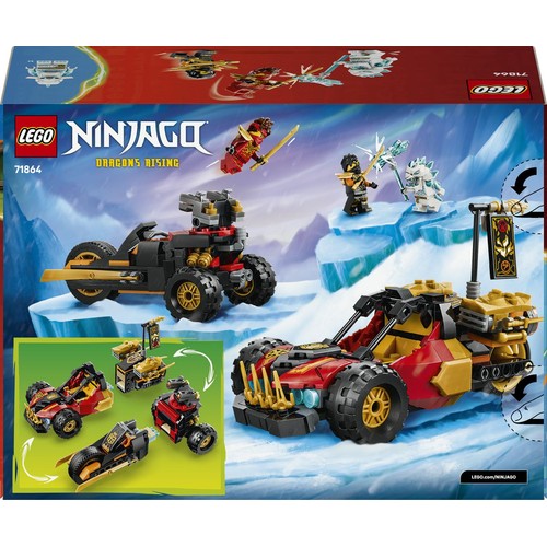 NINJAGO Wielofunkcyjne pojazdy Kaia i Cole’a 71864 LEGO 1 sztuka
