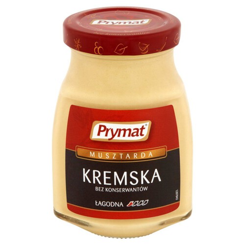 Musztarda kremska. Prymat 185 g