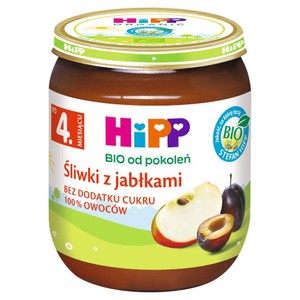 BIO Śliwki z jabłkami po 4. miesiącu Mu! 125 g