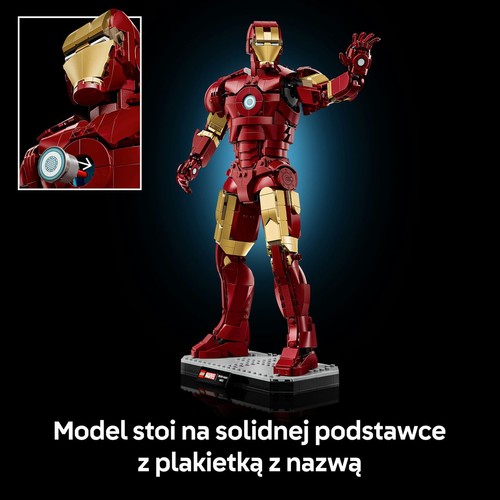 Marvel Iron Man Mark 3 — edycja kolekcjonerska 76344 LEGO 1 sztuka