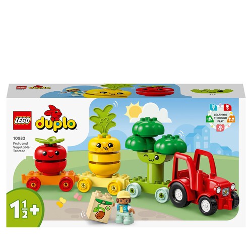 DUPLO Traktor z warzywami i owocami LEGO 1 sztuka