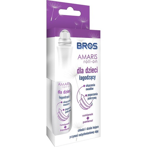 Amaris Roll-on łagodzący ukąszenia dla dzieci Bros 15 ml