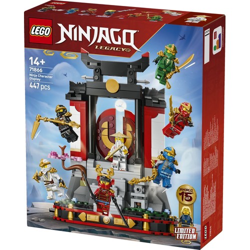 NINJAGO® Ozdoba z postaciami ninja — 15-lecie 71866 LEGO 1 sztuka