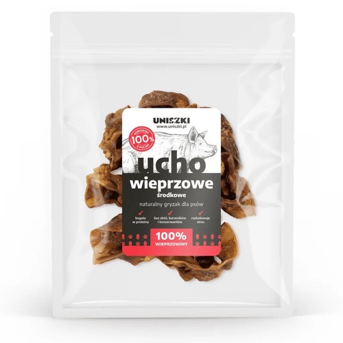 Ucho wieprzowe środkowe   Uniszki 200 g
