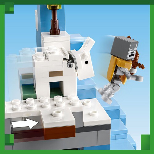 Minecraft® Ośnieżone szczyty 21243 LEGO 1 sztuka