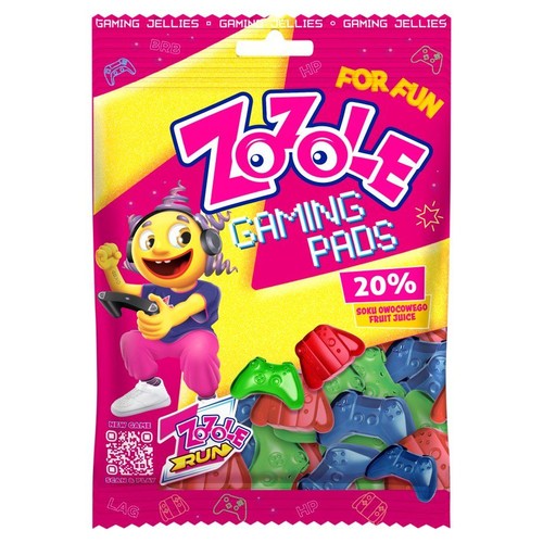 Żelki owocowe Gaming Pads Zozole 75 g