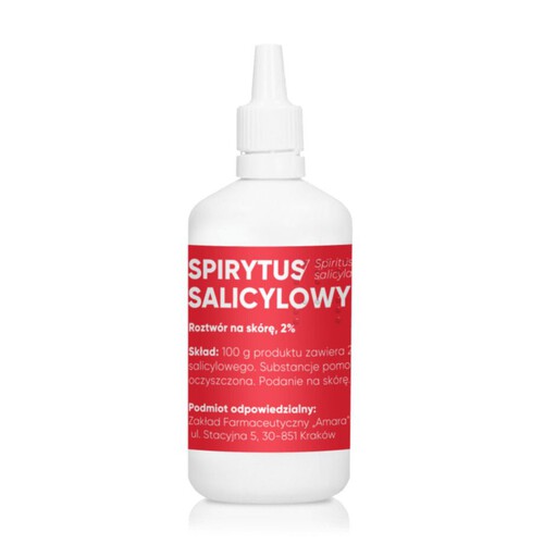 Spirytus salicylowy 2%   Z.F.Amara 100 g