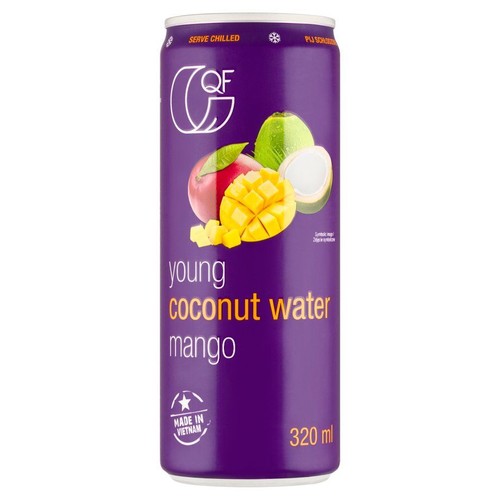 Woda kokosowa z sokiem z mango  QF 320 ml