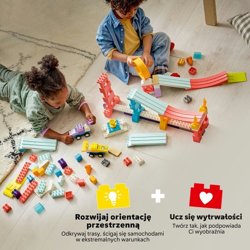 DUPLO Moje miasteczko Kreatywne rampy 3 w 1 z pojazdami 10478 LEGO 1 sztuka