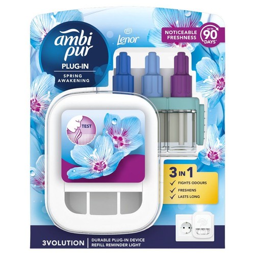 Odświeżacz elektryczny + wkład 20 ml Spring Awakening Ambi Pur 20 ml