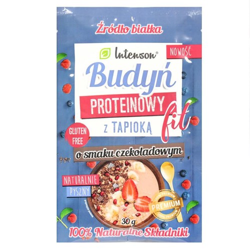 Budyń proteinowy z tapioką o smaku czekoladowym fit Lntenson 30 g