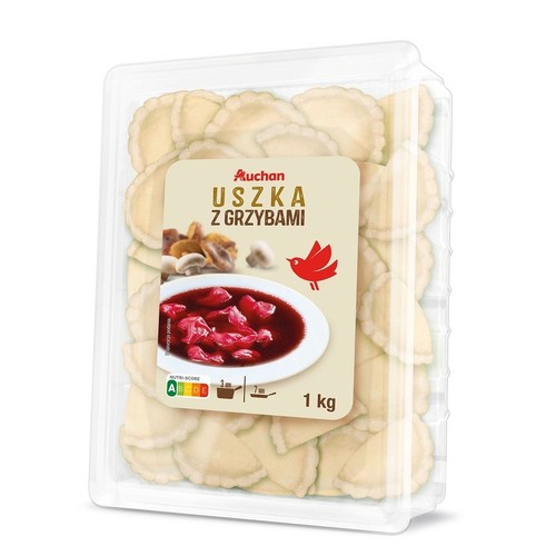 Uszka z grzybami Auchan 1 kg