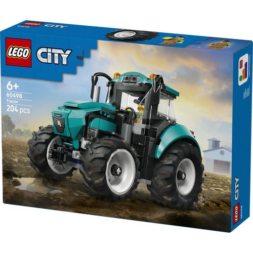 City Traktor 60498, zestaw konstrukcyjny z minifigurką LEGO 1 sztuka