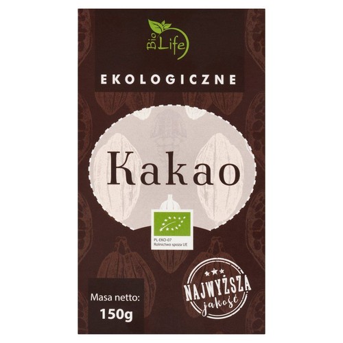 BIO Ekologiczne kakao BioLife 150 g