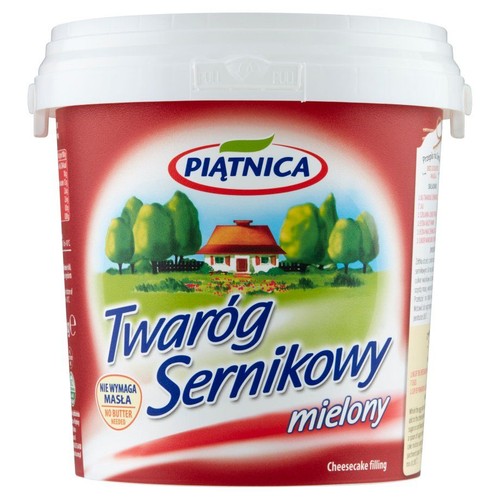 Twaróg sernikowy mielony Piątnica 1 kg