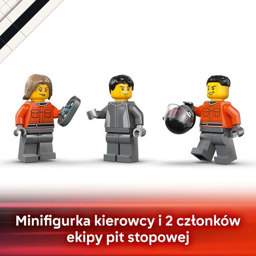 Zabawka City Ciężarówka F1® z bolidem Audi F1® 60493 LEGO 1 sztuka