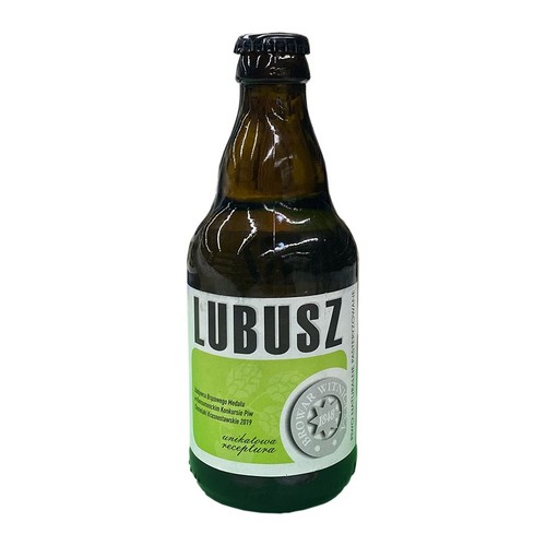 Lubusz piwo jasne pasteryzowane alk. 4,2% obj. Browar Witnica 330 ml