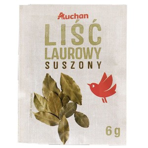 Liść laurowy suszony Auchan 6 g 