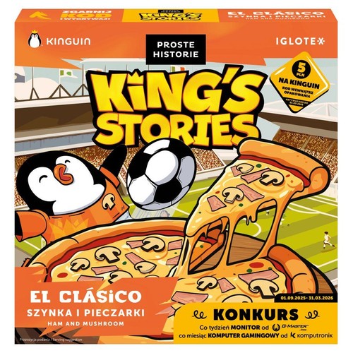 EL CLASICO Pizza z szynką i pieczarkami Proste Historie 420 g
