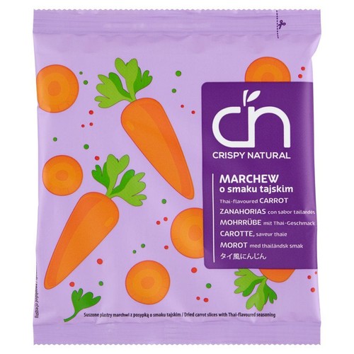 Marchew o smaku tajskim Crispy Natural 18 g