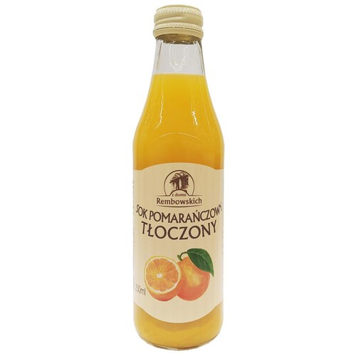 Sok pomarańczowy tłoczony Z domu Rembowskich 250 ml