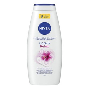 Płyn do kąpieli i żel pod prysznic Care Relax NIVEA 750 ml