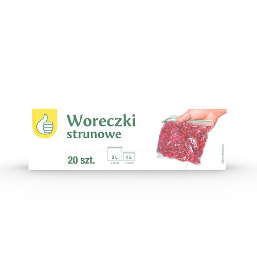 Woreczki strunowe Auchan 20 sztuk