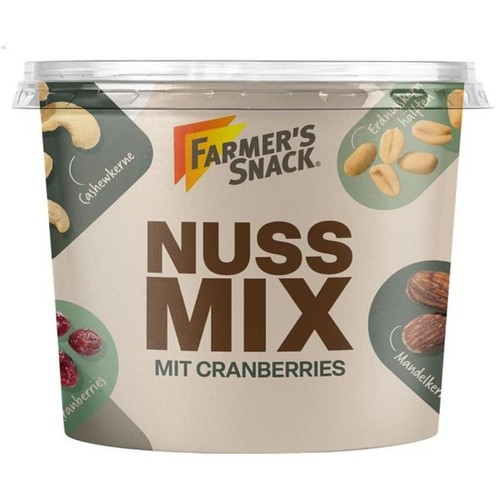 Miks prażonych orzechów i żurawiny Farmer's Snack 225 g