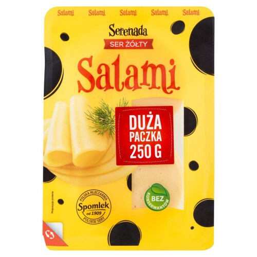 Ser Salami w plastrach Serenada 250 g