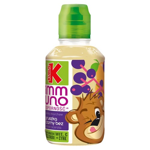 Immuno odporność sok jabłko, marchew, gruszka, czarny bez Kubuś 200 ml