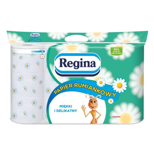 Papier toaletowy zapachowy, 100% celuloza Regina 12 rolek