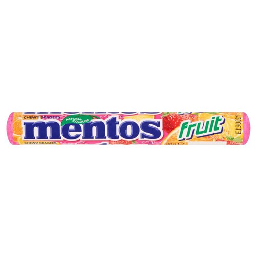 Cukierki do żucia o smaku owocowym Mentos 38 g