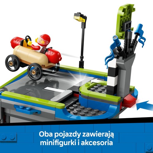 City Bez granic: tor z rampami dla wyścigówek 60460 LEGO 1 sztuka