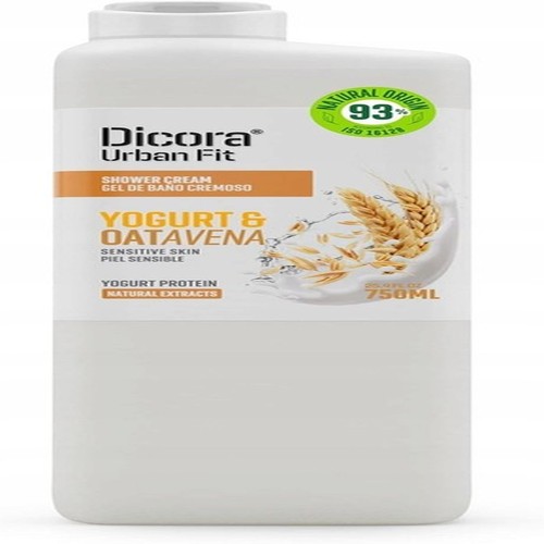 Krem pod prysznic protein yogurt i owies  Dicora 750 ml