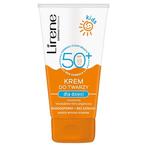 Krem do twarzy dla dzieci SPF 50+ Lirene 200 ml