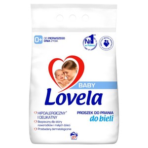 Proszek do prania baby white 27 prań Lovela 2,7 kg