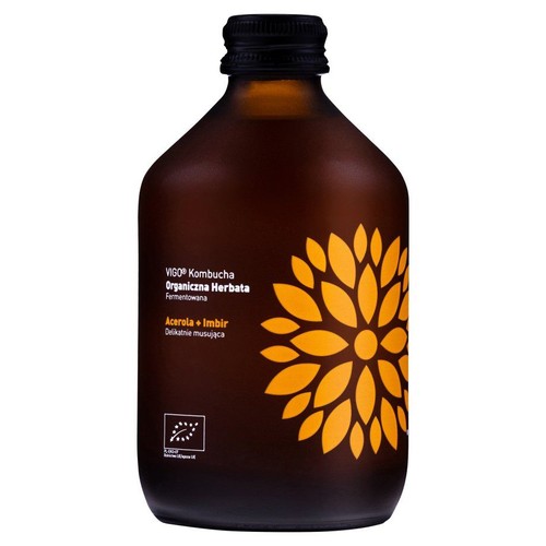 BIO Kombucha imbir + acerola  Vigo 315 ml