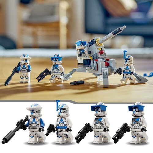 Star Wars™ Zestaw bitewny – żołnierze-klony z 501. legionu™ 75345 LEGO 1 sztuka